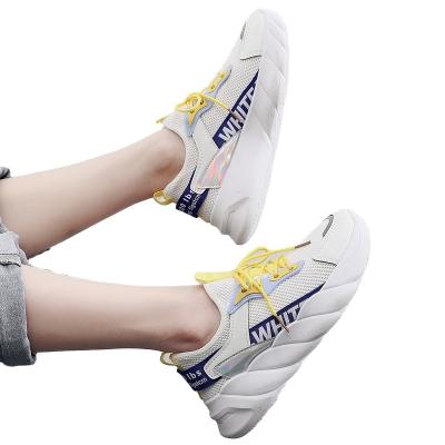 China Cushioning New Arrival China Supplier Summer Trend Light Weight Walking Shoes Comfortable And Breathable Sneakers For Women for sale