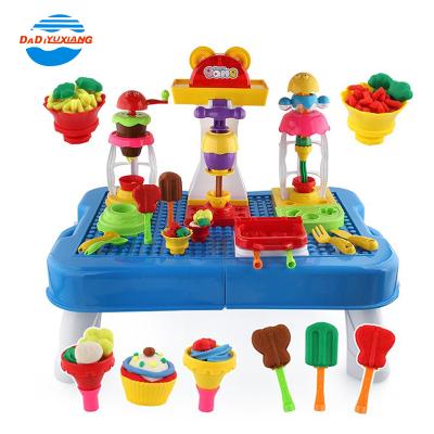 China Educational DIY toy set kids color clay toy play dough tools table game playdough set for diy for sale