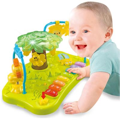 China Multi-Function Musical Baby Study Toys Baby Study Toys Musical Baby Study Desk Baby Activity Table Educational Desk for sale