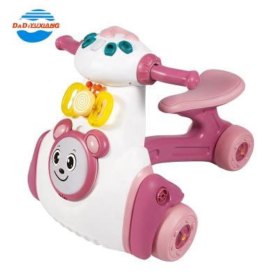 China Ride On Musical Activity Walker Baby Walker 2021 Toy Cart Baby Early Education Learning Baby for sale