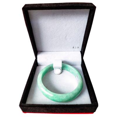 China Jade jade carved natural green jade bracelet fashion xiuyan jewelry for sale