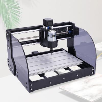 China Hot Selling Hotel Hobby PRO Max Wood CNC Router Machine Engraving Machine 3018 Hot For Wood PCB PVC for sale