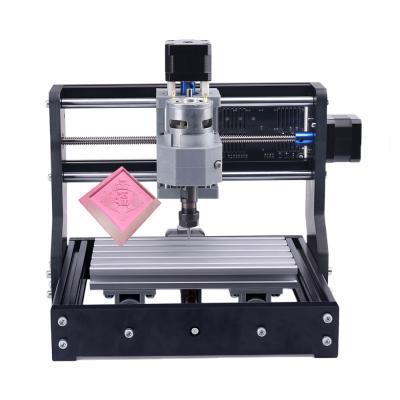 China Laser Engraving GRBL DIY Control CNC Engraving Machine 1610PRO Desktop CNC Router for Plastic, Wood, Acrylic, PVC, PCB for sale