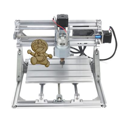 China Portable Router 2418 Tabletop Laser Hotels Semiconductor PCB ER11 PCB Milling CNC Wood Carving Laser Engraving Machine for sale