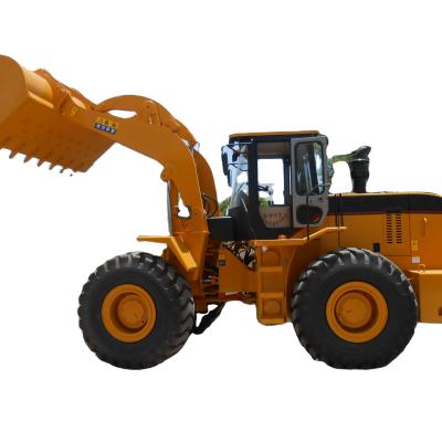 China Elevates 2021 Hot Selling Land Displacement Machinery 5Ton LG953 Wheel Loader Front Loader With A Comfortable Cabin for sale