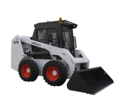 China Raises 2021 hot sale brand new skid steer loader WT670 China skidsteer loader with spare parts price for sale