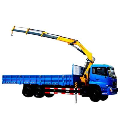 China TRUCK CRANE Chinese Famous Brand 12ton Truck Mounted Crane SQ12ZK3Q With Free Spare Parts for sale