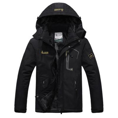 China Other hot wholesale customize logo jacket hot lovers outdoor hoodie plus cotton-padded warm windproof thick cashmere jacket for sale