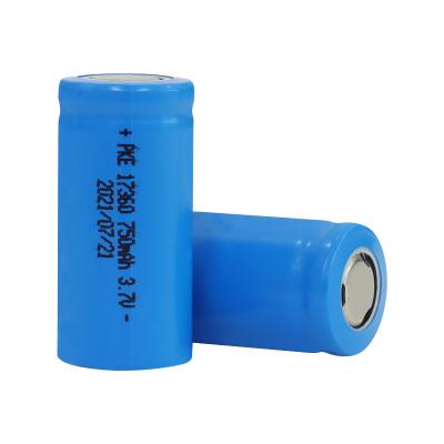 China Toys YB17360-07A810 NMC Lithium Ion Battery Cell, 17360 3.7V 750mAh for sale