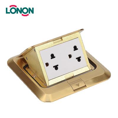 China Floor Electrical Waterproof Socket Outlet Residential / Multipurpose Flexible Functional Assembly Parts for sale