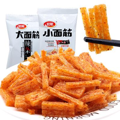 China Natural Hot Spicy Snacks Bean Snacks Spicy Gluten Sticks 15g/20g Chinese Special Strip Chilli Latiao for sale