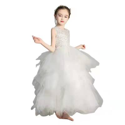 China Washable princess dress with pompous gauze for girls for sale