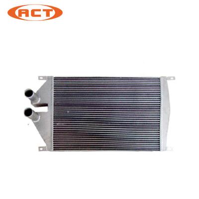 China SK230-6E KLB-H5009 Excavator Spare Parts Aluminum Plate Intercooler for sale