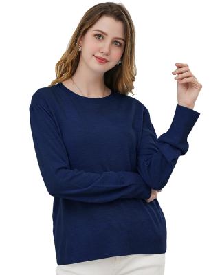 China 2022 spring summer women oversize sweaters anti-pilling light and luxury tops wear wholesale knitted pullover for sale