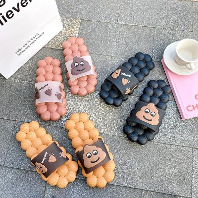 China Wholesale Quick-drying Eva Slippers Ladies Characteristic Bubbles Women's Summer Outdoor Slippers Casual Slippers Slippers for sale