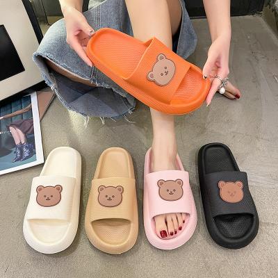 China 2022 Summer Fashion Waterproof Bubble Slides EVA Shoes Woman Slide Slippers Unisex Bubble Massage Home Slippers for Women and Men for sale