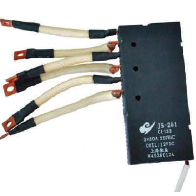 China JS-201L Epoxy Three Phase Electronic Magnetic Latching 100A Relay For Induction Meter Use for sale