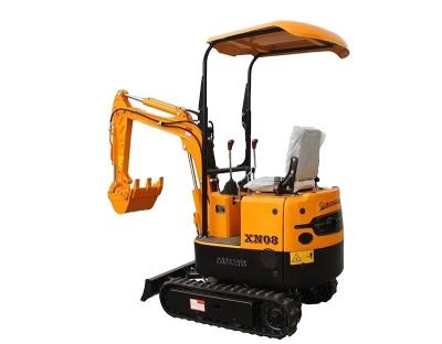 China Farms FREE SHIPPING for chinese small mini excavator for sale price towable mini excavator 800kg for sale