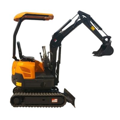 China Farms Mini Crawler Excavator 0.8 Ton 1 Ton 1.5 Ton 08/10/12/16 Small Digging Machine for sale