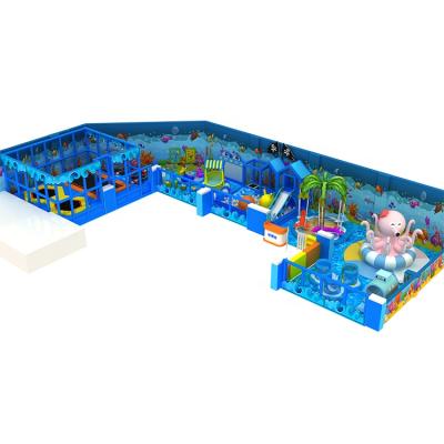 China Soft Indoor Baby Kids Indoor Playground Equipment Ocean Theme Children's Malls Playground Indoor Playground Equipment for sale