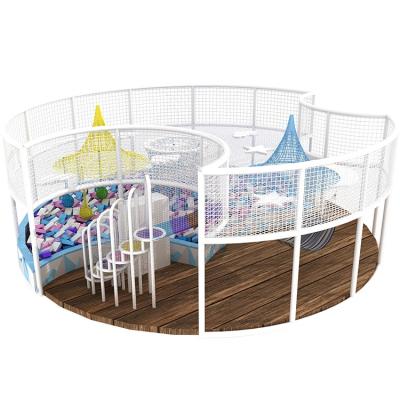 China Malls Playground Equipment Rope Course Claim Adventure In Playground Indoor Children's Playground Ropes for sale