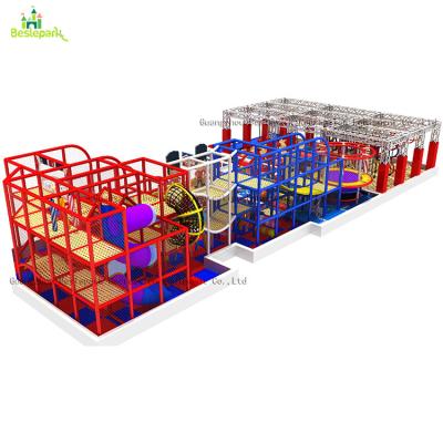 China indoor playground ninja warrior playground ninja warrior kids malls ninja indoor playground for sale