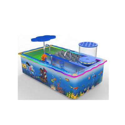 China Indoor Amusement Park Kids Amusement Pond Games Machines Fiberglass Kids Fishing for sale