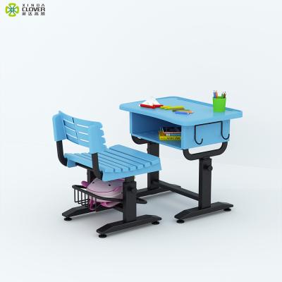 China Strong Wearability Children Kids Desk Set Height Reading Kids Study Adjustable Table And Chair for sale