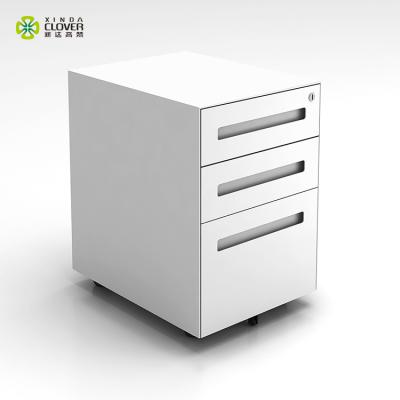 China Foshan Modern Convertible Office Pedestal 3 Drawers Mobile Filing Cabinet Used In Office Cabinet for sale