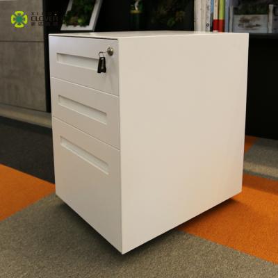 China (Other) Foshan Furniture 3 Drawers Adjustable Steel Cabinet Used In Filing Storage for sale