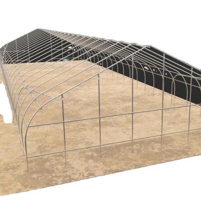 China Fruit Vegetable Flower Agricultural Greenhouses And Farm Tunnel Greenhouse Plastic Sheet Tomato Skeleton Greenhouse For Sale for sale