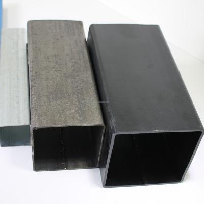 China Structure Pipe Ms. Hollow Section Steel Tube ERW Black Annealed Steel Square Pipe for sale