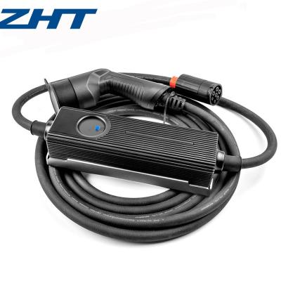 China Electric Vehicle Charging EV Charger 16kw Portable Type - 2 With CE Plug IP65 Electric Charger For Electric Car for sale