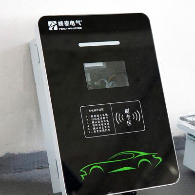 China Single Intelligence ZHT 7KW AC EV Charger Station High Performance Wallbox Gun Type - 2 Plug FRID Board OCPP 1.6J EV Charger For Electric Car for sale