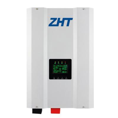 China Pump ZHT Hybrid Pure Sine Wave Solar Inverter 120V 240V 48V 10kw With Lithium Ion Battery Charger 10000 Watt 220v Solar Inverter for sale