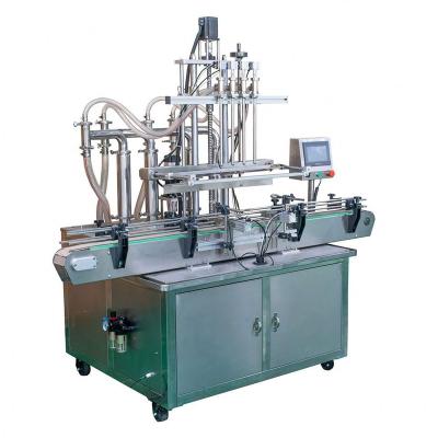 China High Speed ​​High Accuracy Automatic 6 Spouts Food Filling Machine For Production Line for sale