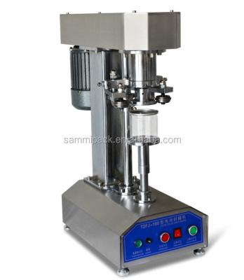 China Beverage stainless steel TDFJ-160 beer can sealing machine, tin can seamer for sale