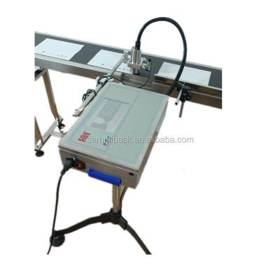 China Machinery repair shops food, beverage, coffee expiration date, production date inkjet printing machine with conveyor for sale