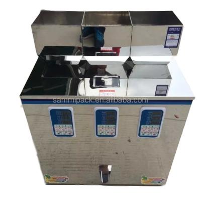 China Food Vending Semi-automatic FZ-100-3 Hot High Speed ​​Weighing Power Tea Beans Filling Machine for sale