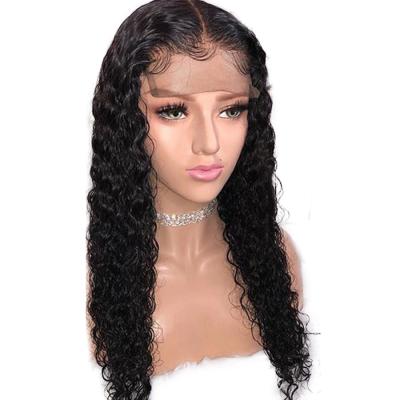 China 100% Lace Frontal Wig 150% Density 360 Density Hair HD Lace Wig Jerry Curl Top Front Wig for sale