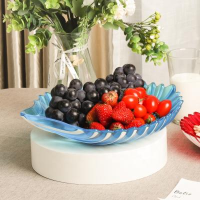 China Sustainable Home Modern Creative Shiny Fruit Dish Decoration For Indoor for sale