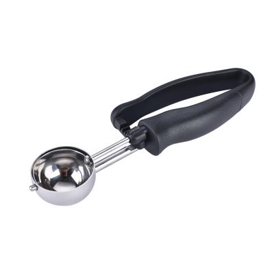 China Viable Mechanical Cookie Scoop Stainless Steel With Trigger Ice Cream Scoop for sale