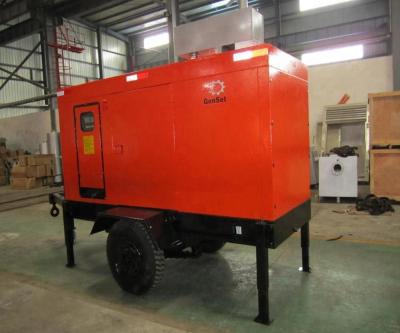 China Water Cooled Diesel Generator Trailer , AC Three Phase Diesel Engine Generator for sale