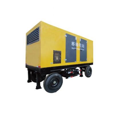 China AC Three Phase Mobile Power Unit Generator , 250KW 313KVA Silent Running Diesel Generators for sale