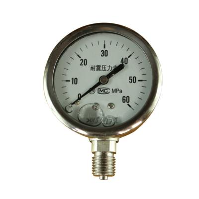 Chine Indicateur de pression d'acier inoxydable de Class1.6 Class2.5 316 40mm 50mm 63MM à vendre