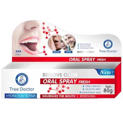 China Fresh Oral Wholesale High Quality Oral Deodorant Fresh breath and Oral Care Fruit Flavor Oral Spray for sale