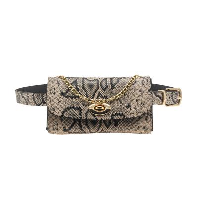 China Fanny Belt Women's INS Belt Fanny Pack Trend Fanny Pack Coin Purse Mobile Phone Serpentine Diagonal Saddle Bag for sale