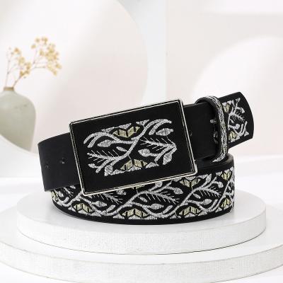 China High-end Embroidered Pearlbellt Ins Decoration All-match Bohemian Ladies Belts Simple Personality Women Beltbelts For Women for sale