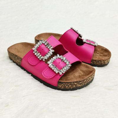 China Fashion Trend Diamond Design Slippers Ladies Outdoor Lightweight Casual Shoes for sale