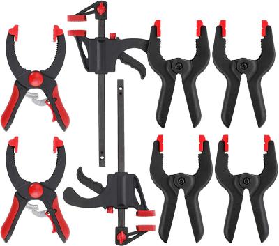 China New Powerful 8 Piece Ratchet and Bar Spreader Clamps Set for Repairs and DIY Work Positioning for sale